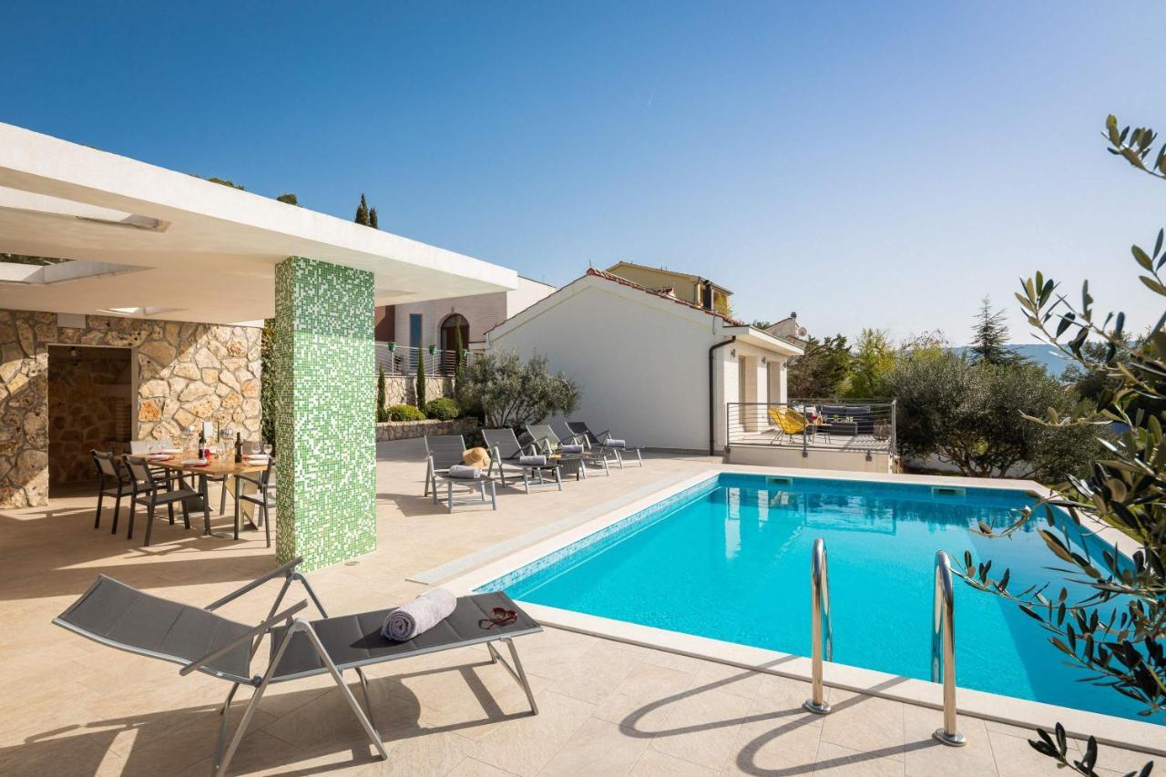 Villa Tela With Pool Žaborić Exteriér fotografie