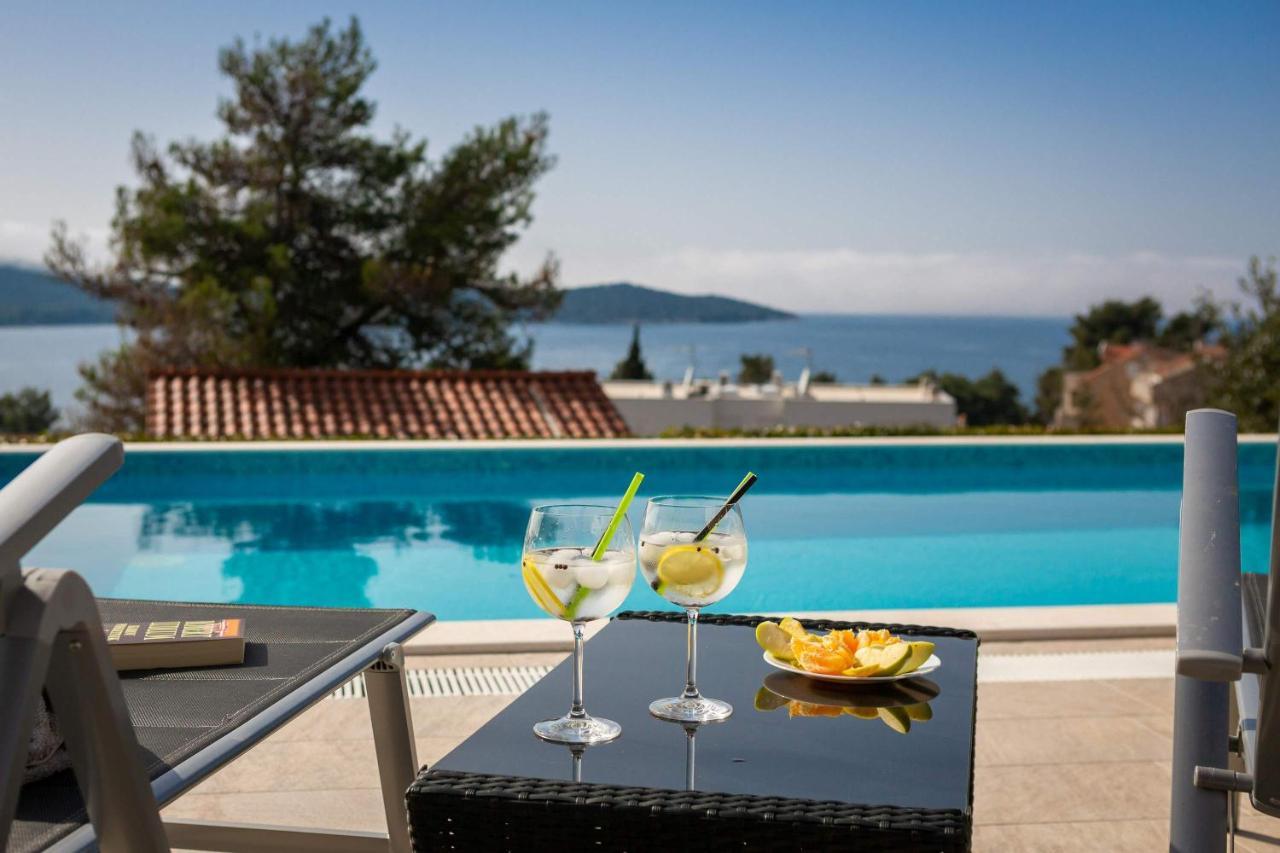 Villa Tela With Pool Žaborić Exteriér fotografie